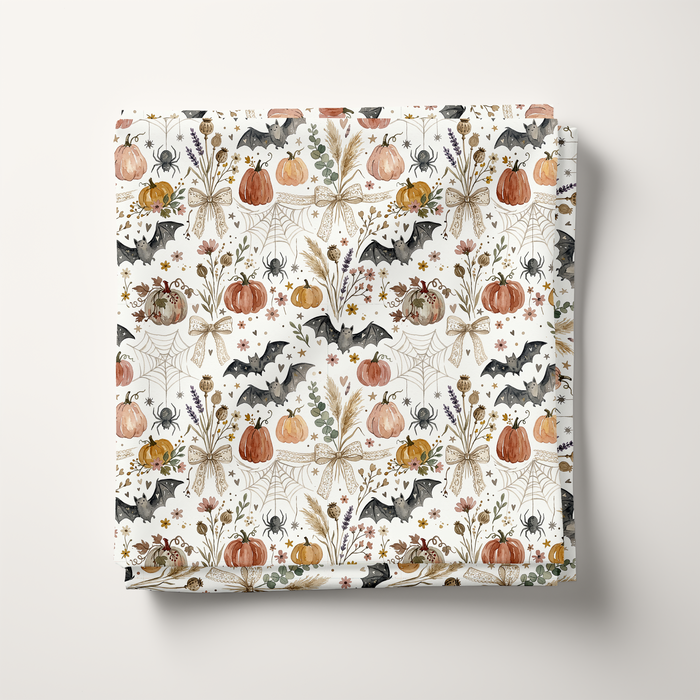 Boho Bat Cotton Fabric