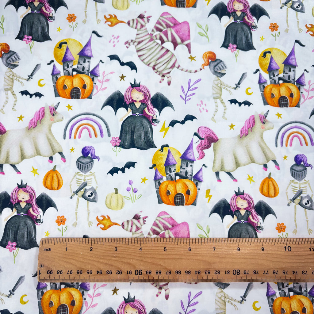 Halloween Bows Cotton Fabric