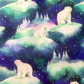 Polar Bear Cotton Fabric