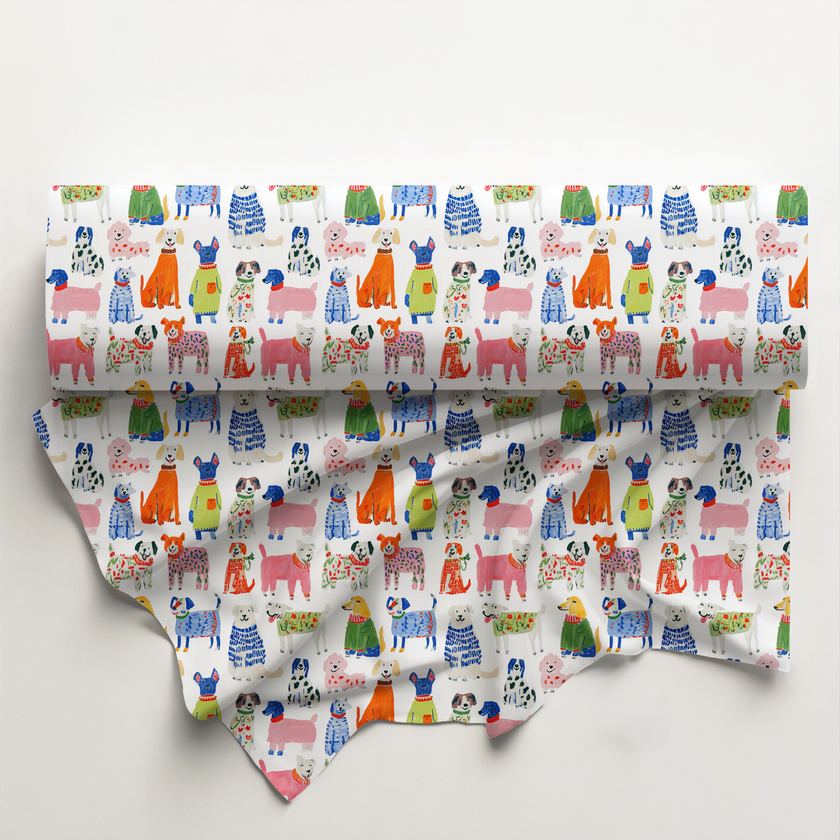 Doggie Doodle Cotton Fabric