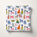 Doggie Doodle Cotton Fabric