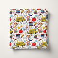 School Days Doodle Cotton Fabric