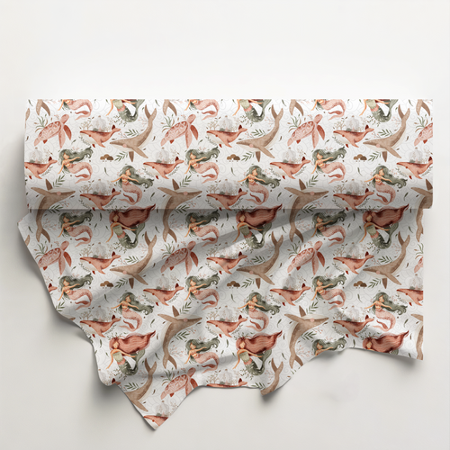 Boho Nautical Cotton Fabric