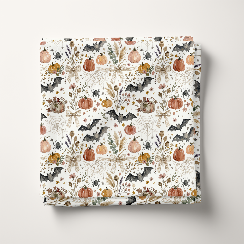 Boho Bat Cotton Fabric