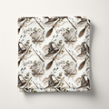Boho Owl Cotton Fabric