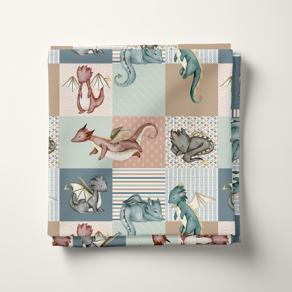 Dragon Cheaters Quilt Cotton Fabric