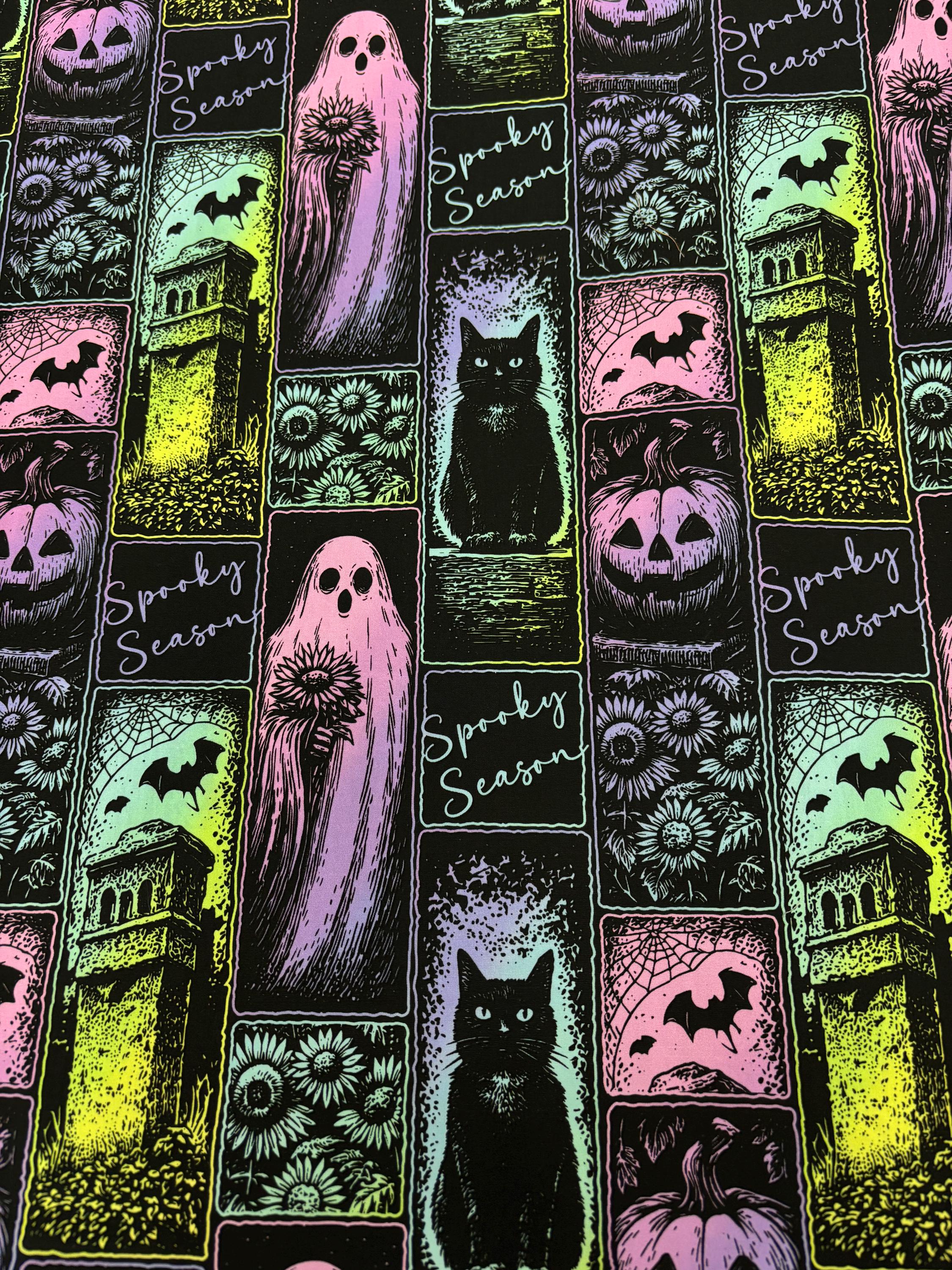 Spooky Season Cotton Fabric
